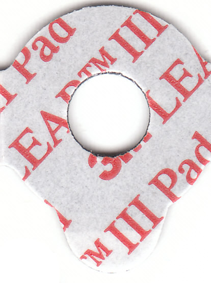 Leap III | Klebepad Durchmesser 18 Millimeter oval